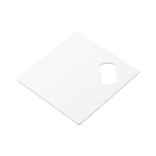 Round metal magnet plus bottle opener for sublimation
